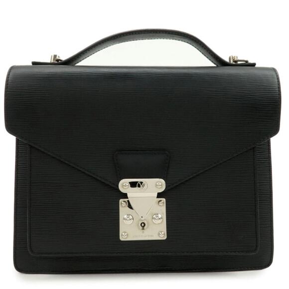 💎✨AUTHENTIC✨💎Louis Vuitton Shoulder Bag Hand Bag Noir - Picture 2 of 15